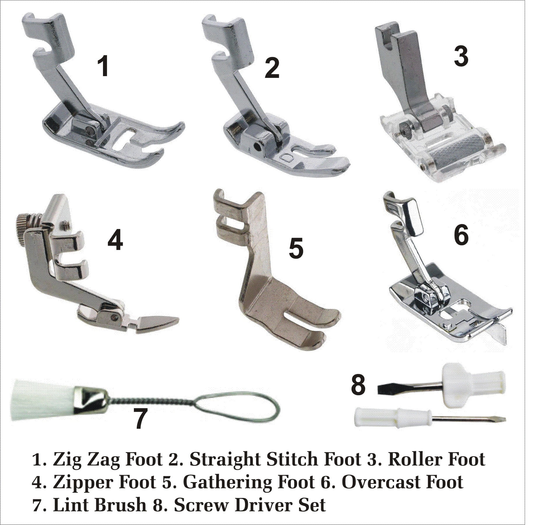 SINGER Compatible Walking Foot / Even Feed Foot Fits Singer Heavy Duty  Models & More See Description