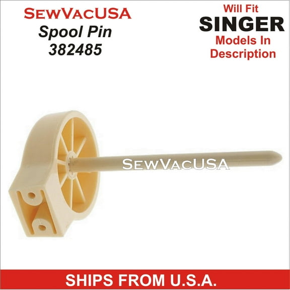 Singer Compatible Spool Pin 382485-451 Fits Singer Models In Description