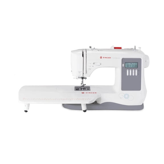 Singer Confidence 7640 Computerized 200-Stitch Sewing Machine with Lettering, Adjustable Stitch Length and Width and 379 Stitch Applications
