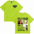 thumbnail image 1 of Singer Dela Rose Album Tour 2025 Cover Oversized Vintage Hip Hop Casual Short Sleeve T-Shirt, 1 of 5