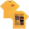 thumbnail image 1 of Singer Dela Rose Album Tour 2025 Merch T Shirts Harajuku Fashion Trending Street T-shirt Men Women Casual O-Neck Comfort T Shirt, 1 of 5