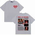 thumbnail image 1 of Singer Dela Rose Album Tour 2025 Merch T Shirts Harajuku Fashion Trending Street T-shirt Men Women Casual O-Neck Comfort T Shirt, 1 of 5