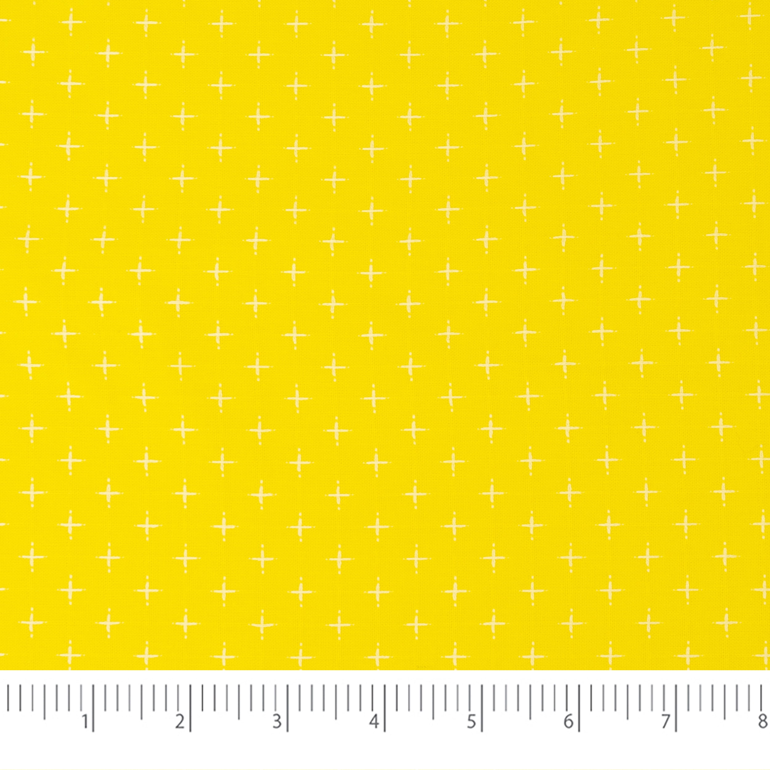 Singer Fabric, 100% Cotton, Sewing & Crafting, 44" Wide, Embroidery Fabric, Yellow, Cut by Yard