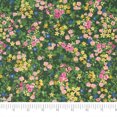 thumbnail image 1 of Singer Fabric, 100% Cotton, Sewing & Crafting, 44" Wide, Bright Floral On Green, Cut by Yard, 1 of 3