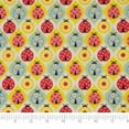 thumbnail image 1 of Singer Fabric, 100% Cotton, Sewing & Crafting, 44" Wide, Colorful Ladybugs, Cut by Yard, 1 of 3