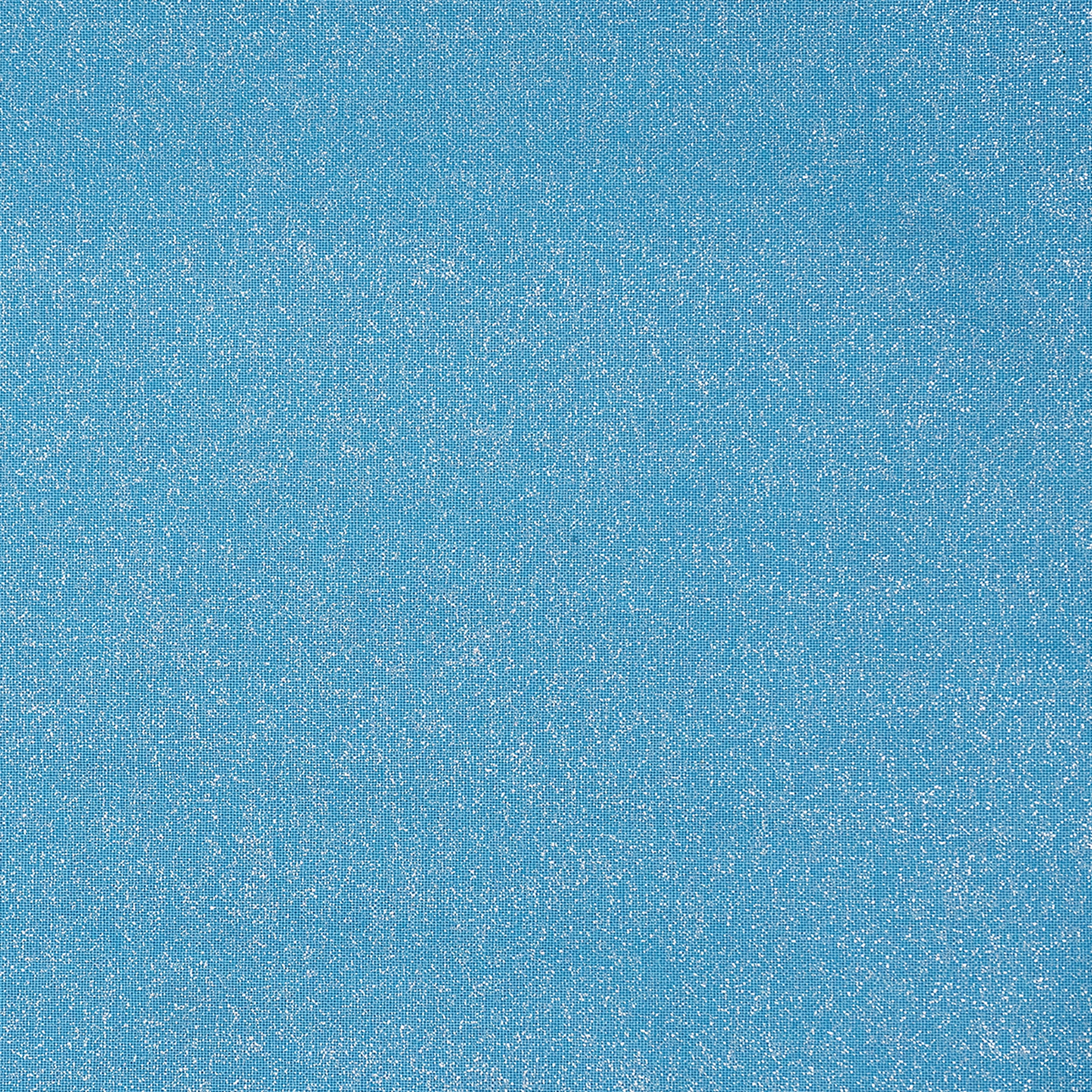Singer Fabric, 100% Cotton, Sewing & Crafting, 44" Wide, Solid Blue Glitter, Cut by Yard