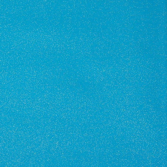 Singer Fabric, 100% Cotton, Sewing & Crafting, 44" Wide, Solid Teal Glitter, Cut by Yard