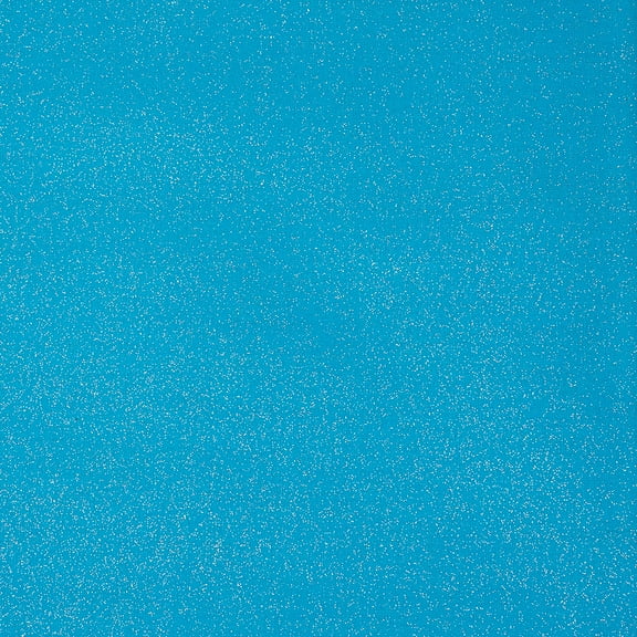 Singer Fabric, 100% Cotton, Sewing & Crafting, 44" Wide, Solid Teal Glitter, Cut by Yard
