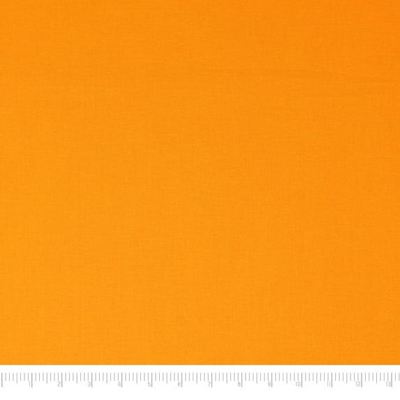 Singer Fabrics, 100% Cotton, Craft Quilting, 44 Inch, Solid Orange, 3 Yard Precut