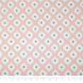 thumbnail image 1 of Singer Fabrics, 100% Cotton Print, Craft Quilting, 44 Inch, Pink Dimond, 3 Yard Precut, 1 of 2