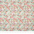 thumbnail image 1 of Singer Fabrics, 100% Cotton Print, Craft Quilting, 44 Inch, Pink Small Floral White, 5 Yard Precut, 1 of 2