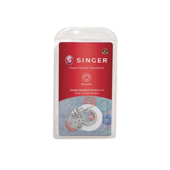 Singer Flower Stitch Attachment Carded Pack