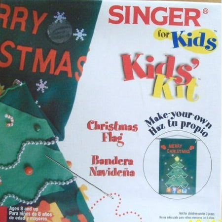 Singer For Kids, Kids Kit: christmas Flag by Singer Sewing