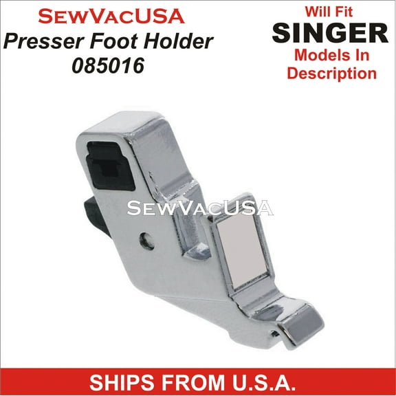 Singer Generic Presser Foot Holder 085016 Fits Quantum Futura Models