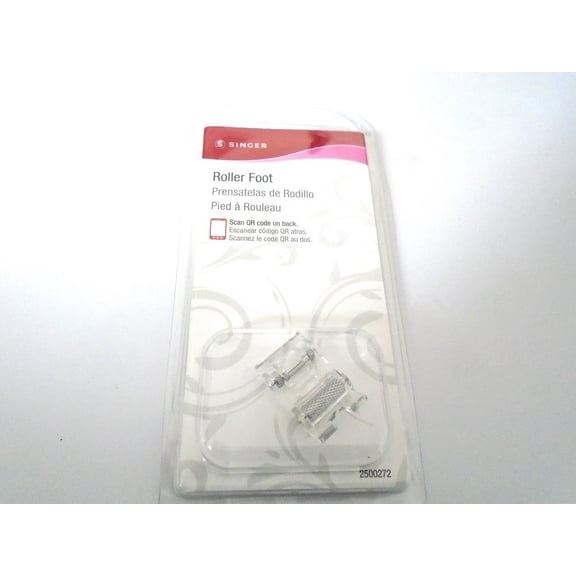 Singer Genuine Roller Foot 2500272 Leather Vinyl Roller Foot For Low Shank Brother Singer Babylock Janome Kenmore White Pfaff Sewing Machines