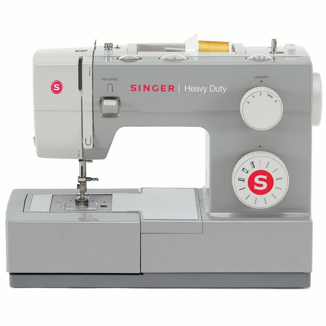 Singer® Heavy Duty 4411 Sewing Machine With 69 Stitch Applications, A Strong Motor & 4-Step Buttonhole
