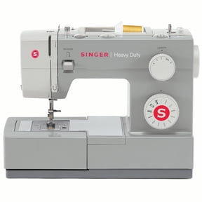 SINGER Heavy Duty 4411 (Grey) High Speed Sewing Machine + Accessories, 11 Built-In Stitches Deliver 69 Stitch Applications, 50% More Power, 1100 Stitches/Min