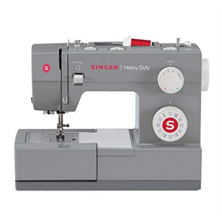 Singer Heavy Duty 4432 Sewing Machine with 32 Built-In Stitches, Automatic  Needle Threader, Metal Frame and Stainless Steel Bedplate, Perfect for 