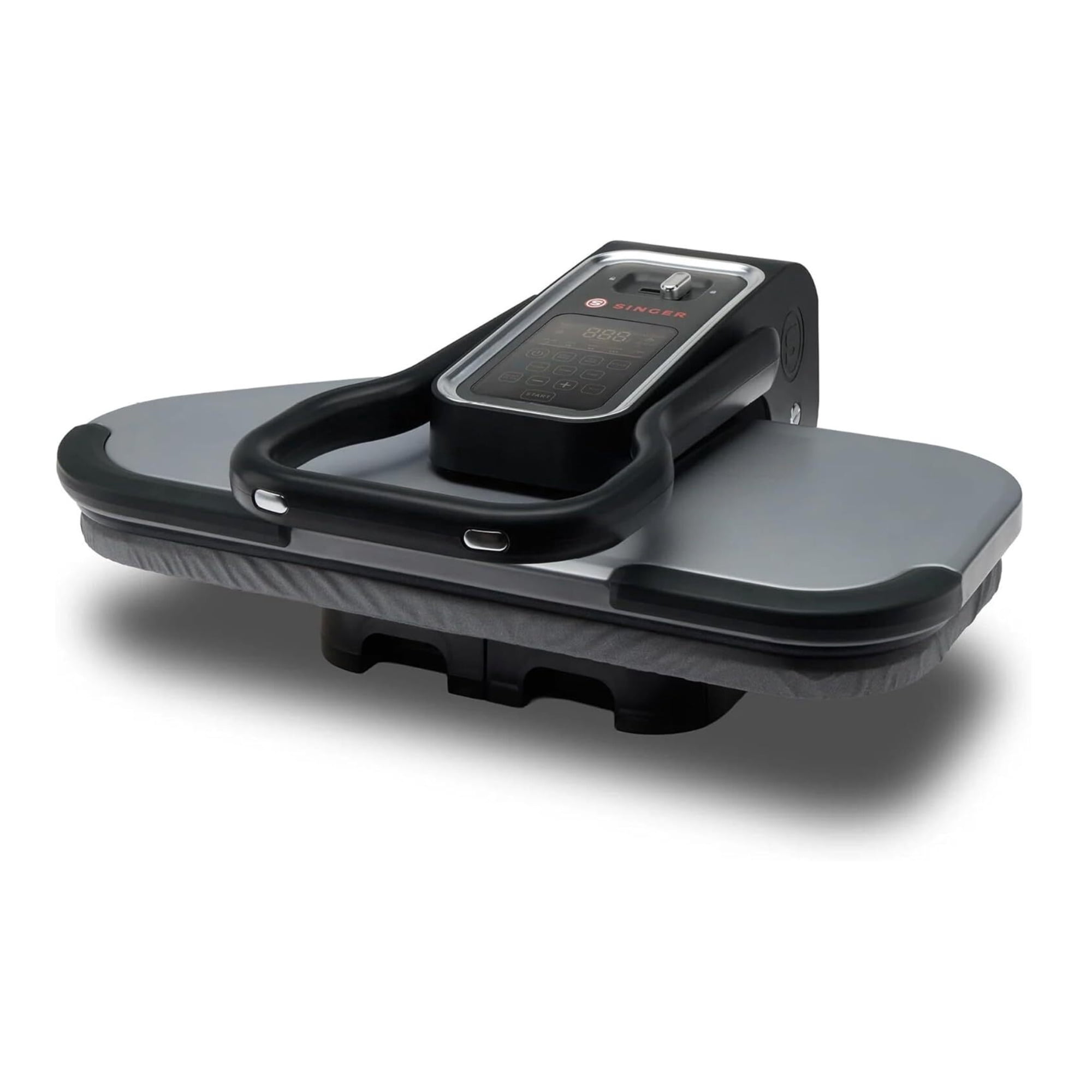 Singer Intelligent 2.0 Steam Press 1600W with 26-inch Non-Stick Surface and Digital Controls (Silver/Black)