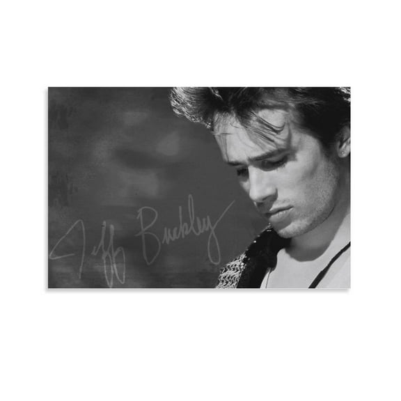 Singer Jeff Buckley Poster (11) Posters Art Print Wall Photo Paint Poster Hanging Picture Family Bedroom Decor Gift 20x30inch(50x75cm)