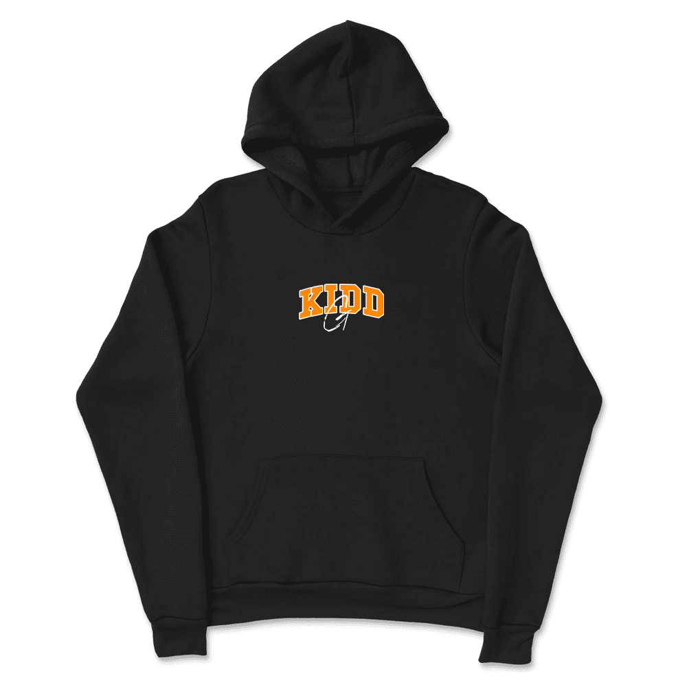 Singer Kidd G Merch Hoodie Classic Orange Logo Hoodies