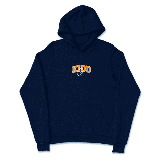 Singer Kidd G Merch Hoodie Classic Orange Logo Hoodies Casual Long Sleeve Sweatshirt For Men Women Unisex Pullover