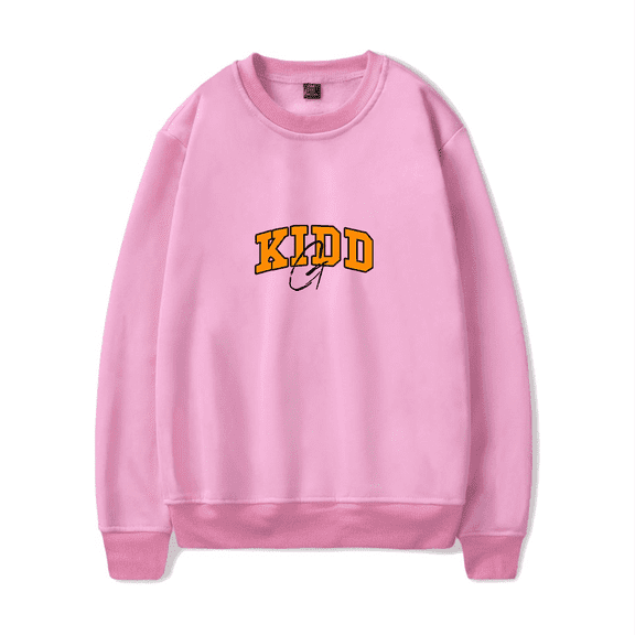 Singer Kidd G Merch Long Sleeve Classic Orange Logo Sweatshirt Men Women Crewneck