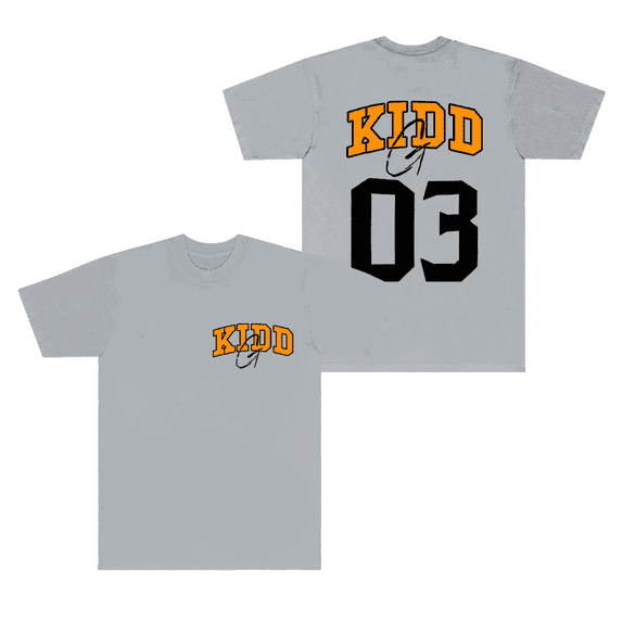 Singer Kidd G Merch T-Shirt 03 Logo Streetwear T Shirts Casual Short Sleeve Summer For Men Women Fans Rapper Top Tees Clothes