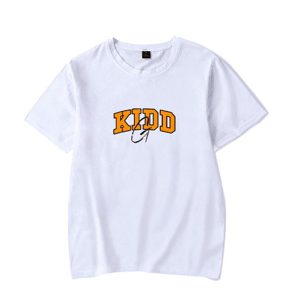 Singer Kidd G Merch T Shirts Classic Logo Tees Casual Summer Short Sleeve T-Shirt For Men Women Unisex Hip Hop Clothes