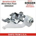 thumbnail image 1 of Singer Legacy Compatible Blindstitch Foot 68002824, 1 of 1