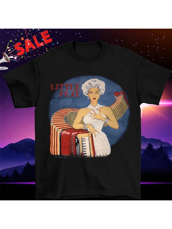Singer Little Feat Short Sleeve Tee Men Gifl Friend T Shirt Size S-4XL MR019