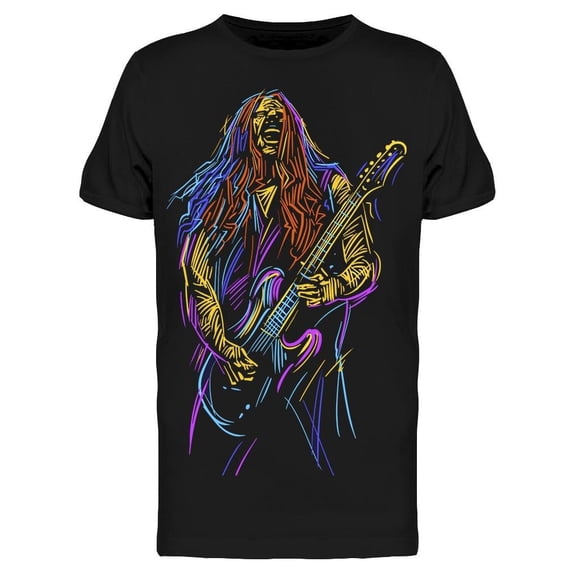 Singer Man Of Rock Tee Men's -Image by Shutterstock Men's T-shirt