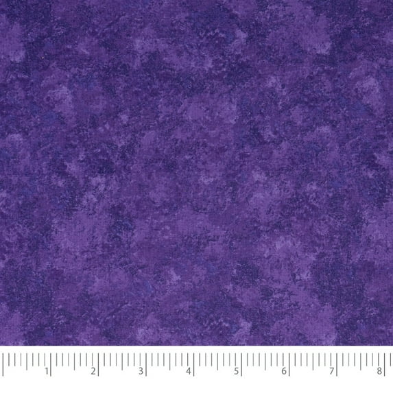 Singer Print Fabric, 100% Cotton, Sewing & Crafting, 44" Wide, Tone On Tone Purple, Cut by Yard