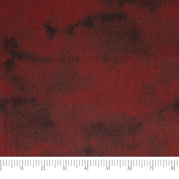 Singer Print Fabric, 100% Premium Cotton, Christmas Tone On Tone Dark Red, 3 Yards