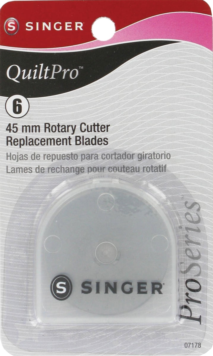 Singer QuiltPro Rotary Blade Refill, 45mm, 6pk