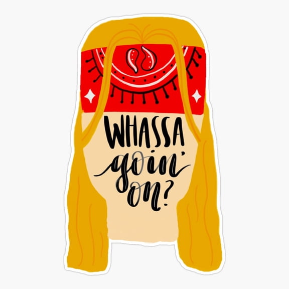 Singer Quote Inspired Sticker