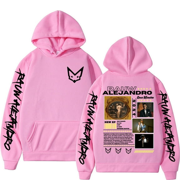 Singer Rauw Alejandro Cosa Nuestra Tour Merch Hoodies Men Women Casual Comfort Oversized Hoodie Hip Hop Style Fashion Sweatshirt