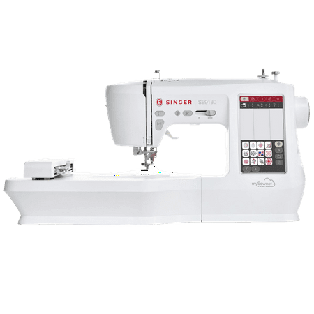 Singer SE9180 Computerized Sewing and 5x7 Wi-Fi Embroidery Machine