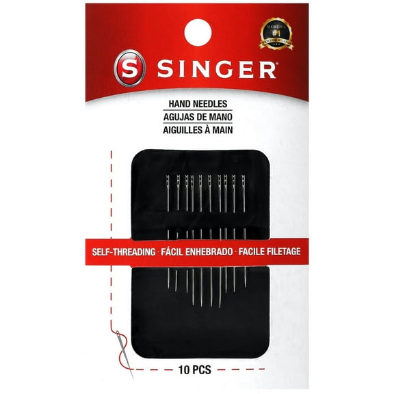 Singer Self-Threading Calyxeye Hand Needles-Assorted 10/Pkg