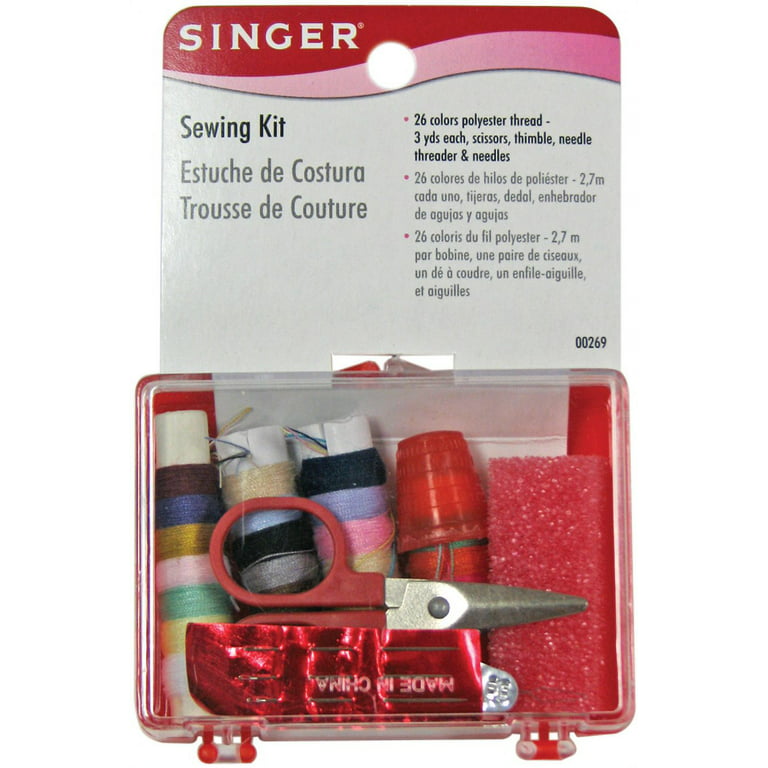 Singer Survival Sewing Kit, Red