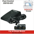 thumbnail image 1 of Singer Simple Genuine Foot Control Fits 2932, 3116 & More See Description, 1 of 1