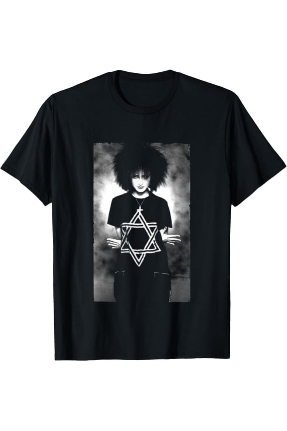 Singer Siouxsie Sioux B&W Studio Photo By Simon Fowler T-Shirt