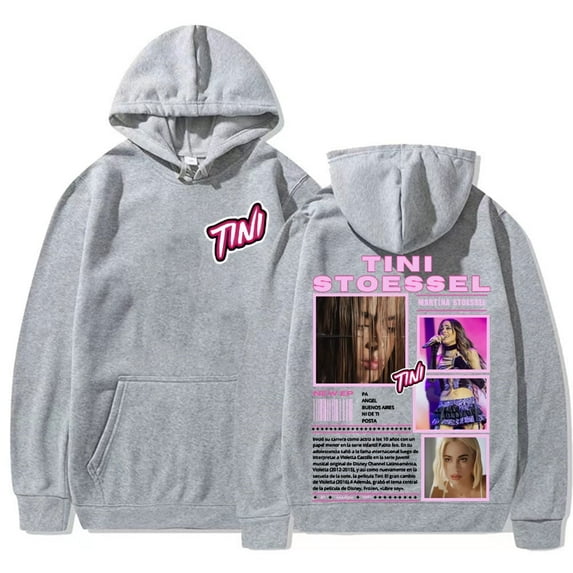 Singer TINI STOESSEL 2025 Tour Merch Sweatshirts Men Women's Fashion Hip Hop Trending Hoodie High Quality Casual Comfort Hoodies