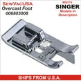 thumbnail image 1 of Singer Tradition Compatible Overcasting Foot 416284101 Fits Models In Description, 1 of 2