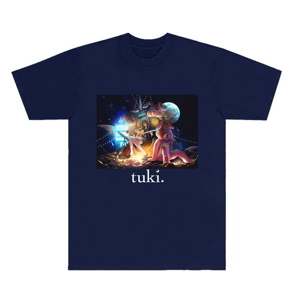 Singer Tuki 15 Album Merch T-Shirts Cosplay Unisex Fashion Jpop Style Short Sleeve Tee Crewneck Top