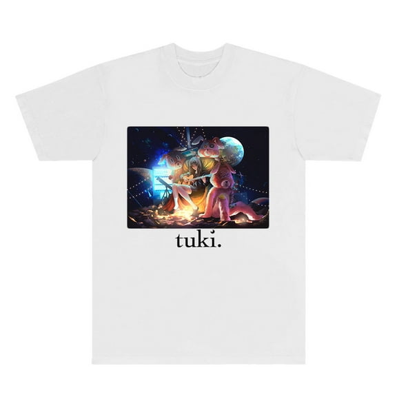 Singer Tuki 15 Album Merch T-Shirts Cosplay Unisex Fashion Jpop Style Short Sleeve Tee Crewneck Top