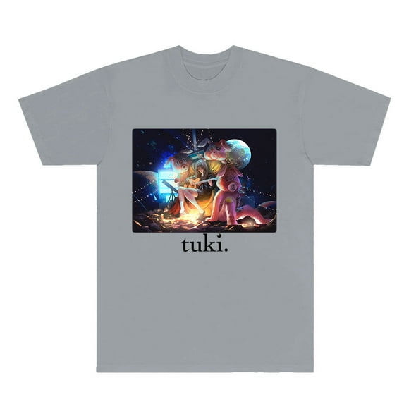 Singer Tuki 15 Album Merch T-Shirts Cosplay Unisex Fashion Jpop Style Short Sleeve Tee Crewneck Top