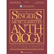 Singers Musical Theatre Anthology Songbooks Singers Musical Theatre Anthology - Volume 5 Baritone/Bass Book with Online Audio of Piano Accompaniments Paperback