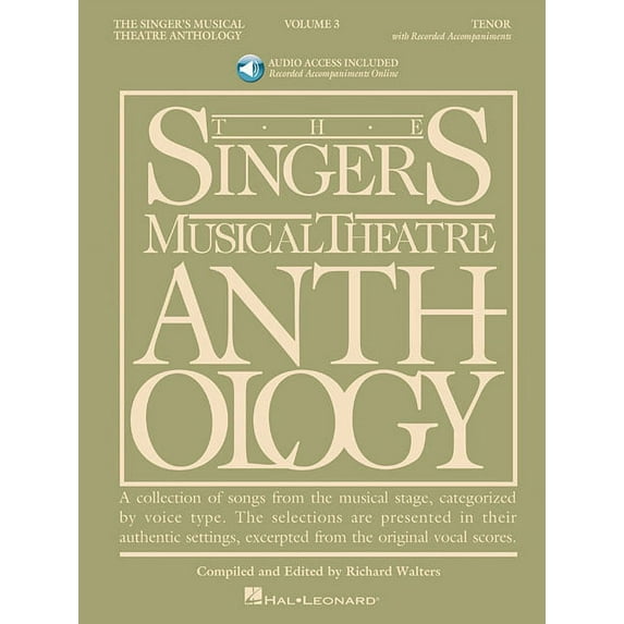 Singer's Musical Theatre Anthology : Tenor