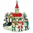 thumbnail image 1 of Singers by Church German Pewter Christmas Tree Ornament Decoration Made Germany, 1 of 3